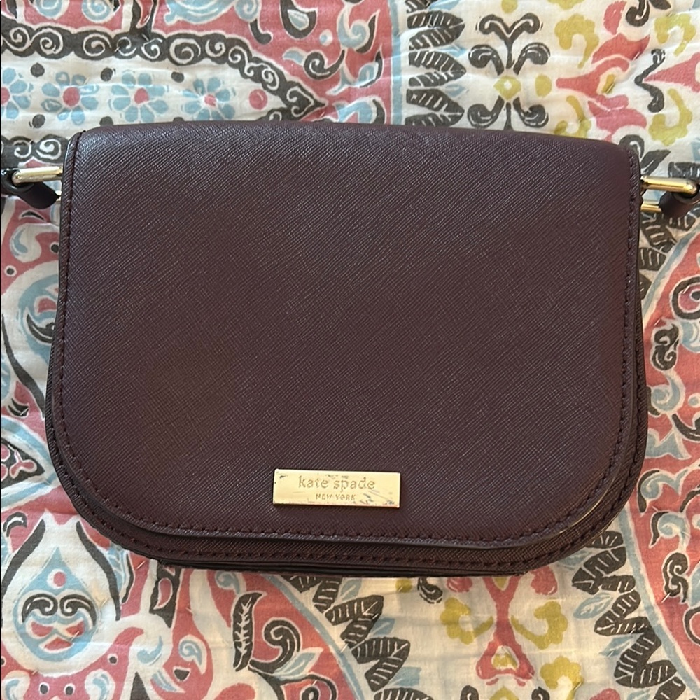 Kate Spade Plum Carson Laurel Crossbody Bag